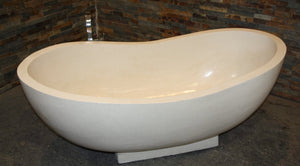 Handcrafted Terrazzo Stone Freestanding Bathtub - Spa Quality
