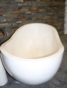 Handcrafted Terrazzo Stone Freestanding Bathtub - Spa Quality