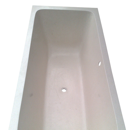 Handcrafted Terrazzo Stone Freestanding Bathtub - Spa Quality (Rectangular)