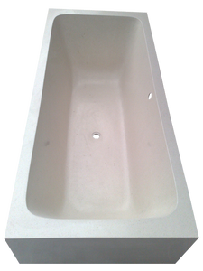 Handcrafted Terrazzo Stone Freestanding Bathtub - Spa Quality (Rectangular)