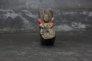 Relaxing Shaolin Buddha Monk - with Candle Holder