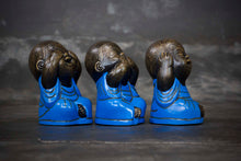 Load image into Gallery viewer, Hand-Painted Set of Three Buddhas - Deaf, Mute, Blind Gestures