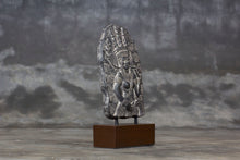 Load image into Gallery viewer, Table Relief of Hindu Goddess Dewi Sri on a Cement Stand