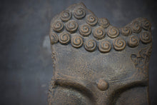 Load image into Gallery viewer, Mask-Shaped Buddha Sculpture on a Stand