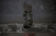 Load image into Gallery viewer, Mask Buddha Sculpture on a Stand