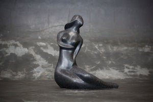 Decorative Abstract Woman Statue - Casted Resin