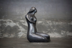 Decorative Abstract Woman Statue - Casted Resin