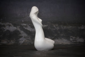 Decorative Abstract Woman Statue - Casted Resin