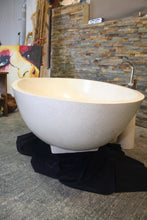 Load image into Gallery viewer, Handcrafted Terrazzo Stone Freestanding Bathtub - Spa Quality
