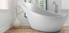 Load image into Gallery viewer, Handcrafted Terrazzo Stone Freestanding Bathtub - Spa Quality