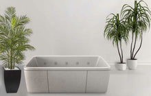 Load image into Gallery viewer, Handcrafted Terrazzo Stone and Resin Freestanding Bathtub - Spa Quality