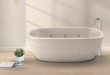 Load image into Gallery viewer, Handcrafted Terrazzo Stone Freestanding Bathtub - Spa Quality