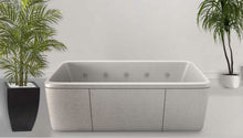 Load image into Gallery viewer, Handcrafted Terrazzo Stone and Resin Freestanding Bathtub - Spa Quality