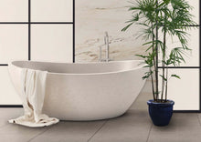 Load image into Gallery viewer, Handcrafted Terrazzo Stone and Cement Freestanding Bathtub - Spa Quality