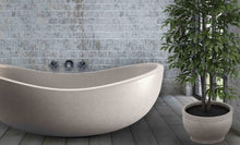 Load image into Gallery viewer, Handcrafted Terrazzo Stone and Cement Freestanding Bathtub - Spa Quality
