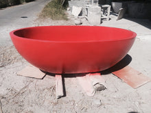Load image into Gallery viewer, Handcrafted Terrazzo Stone Freestanding Bathtub - Spa Quality (Oval)