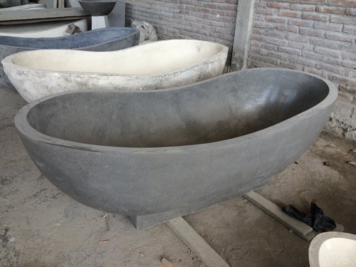 Handcrafted Terrazzo Stone Freestanding Bathtub - Spa Quality