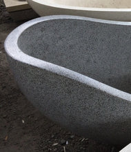 Load image into Gallery viewer, Handcrafted Terrazzo Stone Freestanding Bathtub - Spa Quality (Oval)