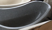 Load image into Gallery viewer, Handcrafted Terrazzo Stone Freestanding Bathtub - Spa Quality (Oval)