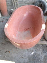 Load image into Gallery viewer, Handcrafted Terrazzo Stone Freestanding Bathtub - Spa Quality (Oval)