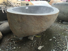 Load image into Gallery viewer, Handcrafted Natural Stone Freestanding Bathtub - Spa Quality