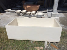 Load image into Gallery viewer, Handcrafted Terrazzo Stone Freestanding Bathtub - Spa Quality (Rectangular)