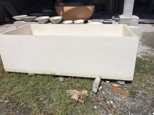 Load image into Gallery viewer, Handcrafted Terrazzo Stone Freestanding Bathtub - Spa Quality (Rectangular)