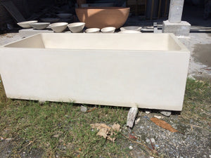 Handcrafted Terrazzo Stone Freestanding Bathtub - Spa Quality (Rectangular)