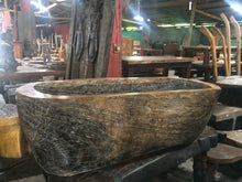Load image into Gallery viewer, Handcrafted Wooden Freestanding Bathtub - Spa Quality