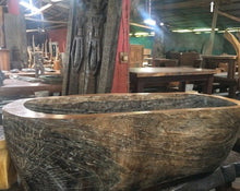 Load image into Gallery viewer, Handcrafted Wooden Freestanding Bathtub - Spa Quality