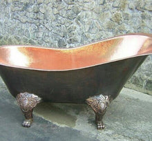 Load image into Gallery viewer, Handcrafted Copper Freestanding Bathtub - Spa Quality