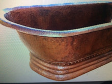 Load image into Gallery viewer, Handcrafted Copper Freestanding Bathtub - Spa Quality