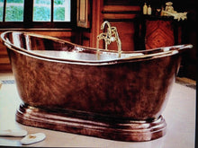 Load image into Gallery viewer, Handcrafted Copper Freestanding Bathtub - Spa Quality