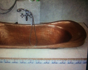 Handcrafted Copper Bathtub - Spa Quality