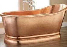 Load image into Gallery viewer, Handcrafted Copper Freestanding Bathtub - Spa Quality