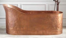 Load image into Gallery viewer, Handcrafted Copper Freestanding Bathtub - Spa Quality