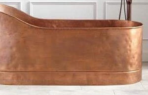 Handcrafted Copper Freestanding Bathtub - Spa Quality