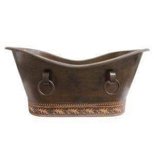 Load image into Gallery viewer, Handcrafted Copper Freestanding Bathtub - Spa Quality