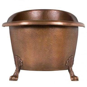 Handcrafted Copper Freestanding Bathtub - Spa Quality