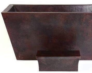 Handcrafted Copper Freestanding Bathtub - Spa Quality