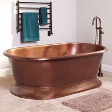 Load image into Gallery viewer, Handcrafted Copper Freestanding Bathtub - Spa Quality