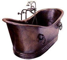 Load image into Gallery viewer, Handcrafted Copper Freestanding Bathtub - Spa Quality