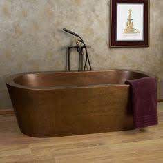 Handcrafted Copper Freestanding Double-Walled Bathtub - Spa Quality