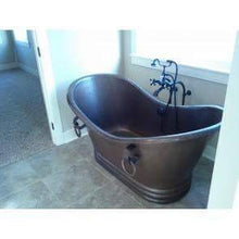 Load image into Gallery viewer, Handcrafted Copper Freestanding Bathtub - Spa Quality