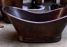 Load image into Gallery viewer, Handcrafted Copper Freestanding Bathtub - Spa Quality