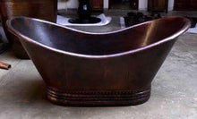 Load image into Gallery viewer, Handcrafted Copper Freestanding Bathtub - Spa Quality