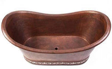 Load image into Gallery viewer, Handcrafted Copper Freestanding Bathtub - Spa Quality