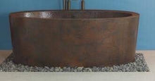 Load image into Gallery viewer, Handcrafted Copper Freestanding Bathtub - Spa Quality