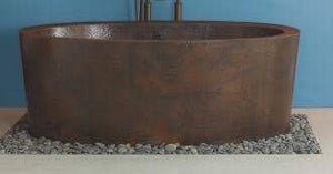 Handcrafted Copper Freestanding Bathtub - Spa Quality