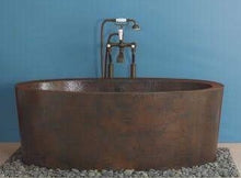 Load image into Gallery viewer, Handcrafted Copper Freestanding Bathtub - Spa Quality